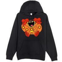 Smiling Dog Plush Critters Premium Pullover Hoodie