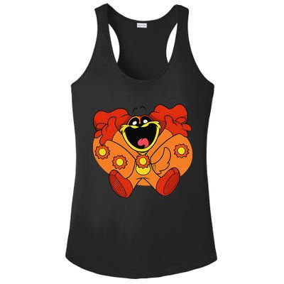 Smiling Dog Plush Critters Ladies PosiCharge Competitor Racerback Tank