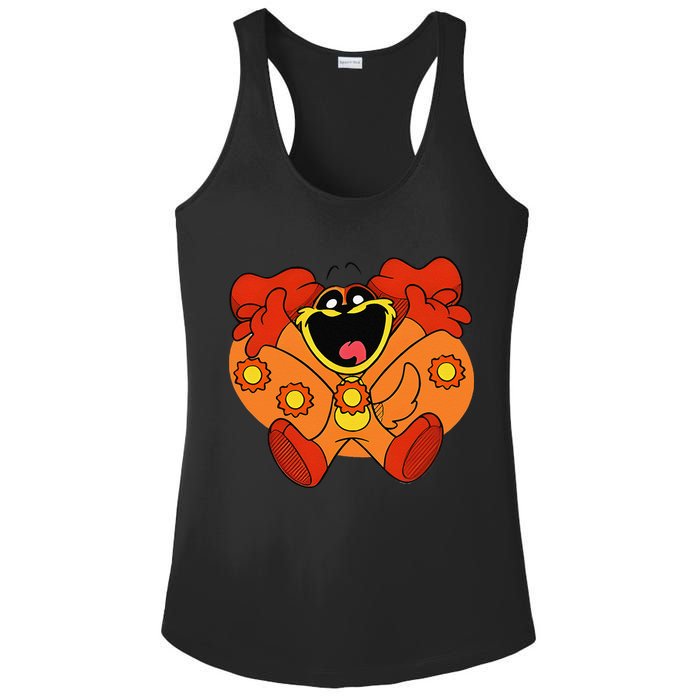 Smiling Dog Plush Critters Ladies PosiCharge Competitor Racerback Tank