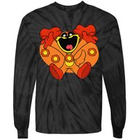 Smiling Dog Plush Critters Tie-Dye Long Sleeve Shirt