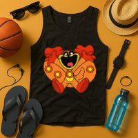 Smiling Dog Plush Critters Tank Top