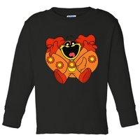 Smiling Dog Plush Critters Toddler Long Sleeve Shirt