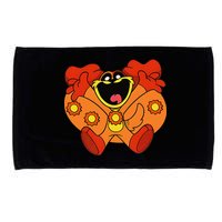 Smiling Dog Plush Critters Microfiber Hand Towel
