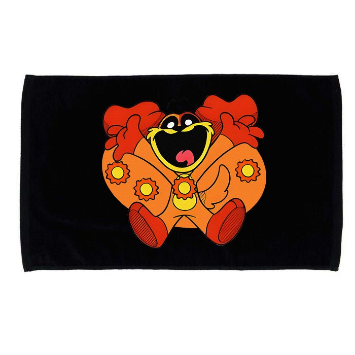 Smiling Dog Plush Critters Microfiber Hand Towel
