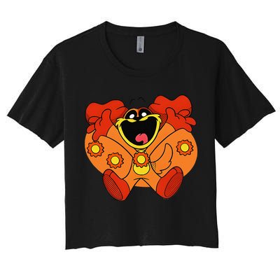 Smiling Dog Plush Critters Crop Top