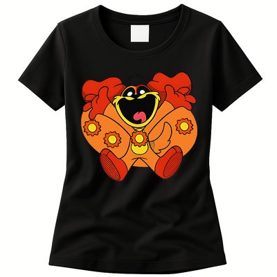Smiling Dog Plush Critters Womens T-Shirt