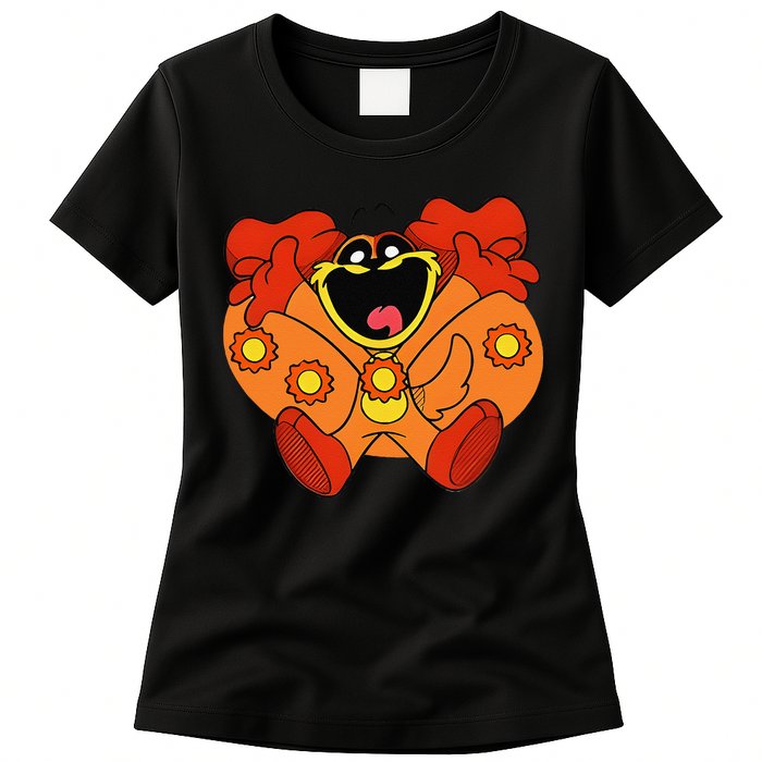 Smiling Dog Plush Critters Womens T-Shirt