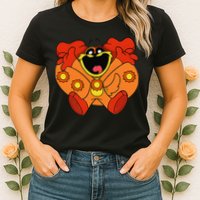 Smiling Dog Plush Critters Womens T-Shirt