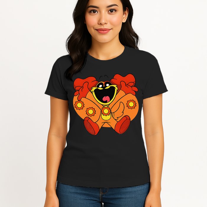 Smiling Dog Plush Critters Womens T-Shirt