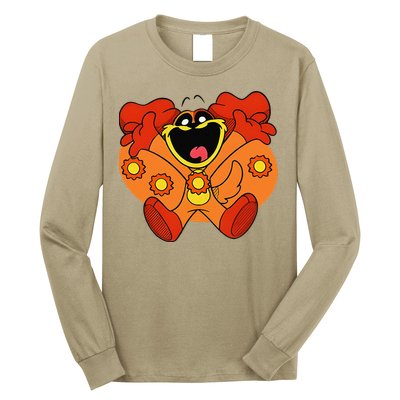 Smiling Dog Plush Critters Long Sleeve Shirt