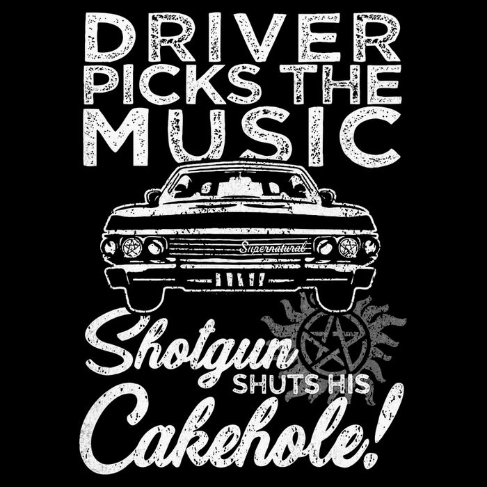 Supernatural Driver Picks Music Sweatshirt