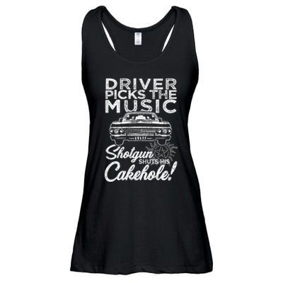 Supernatural Driver Picks Music Ladies Essential Flowy Tank