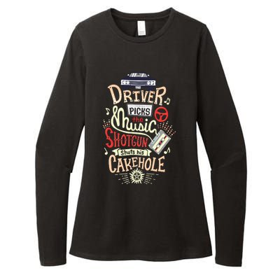 Supernatural Driver Picks The Music Womens CVC Long Sleeve Shirt