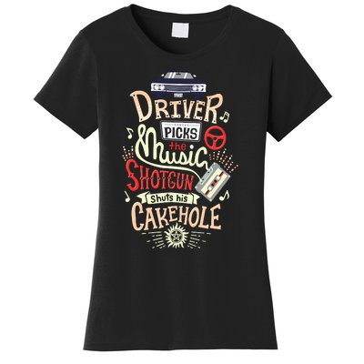 Supernatural Driver Picks The Music Women's T-Shirt