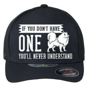 Samoyed Dog Puppies Owner Lover Flexfit Unipanel Trucker Cap