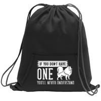 Samoyed Dog Puppies Owner Lover Sweatshirt Cinch Pack Bag