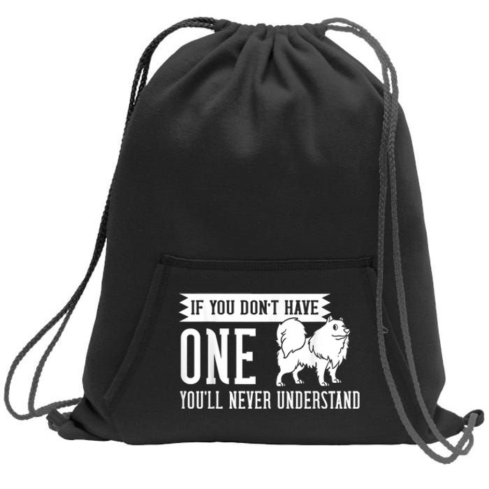 Samoyed Dog Puppies Owner Lover Sweatshirt Cinch Pack Bag