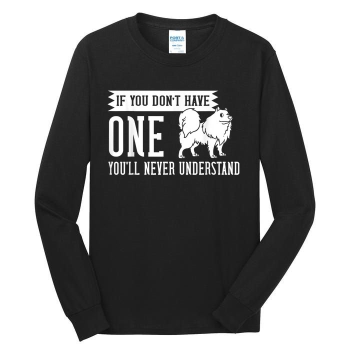 Samoyed Dog Puppies Owner Lover Tall Long Sleeve T-Shirt