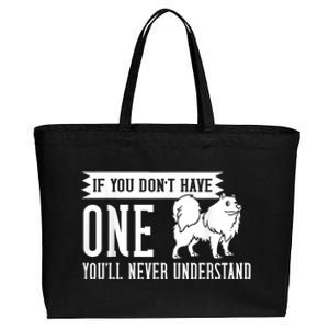 Samoyed Dog Puppies Owner Lover Cotton Canvas Jumbo Tote