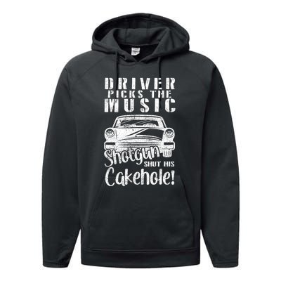 Supernatural Driver Picks Music Vintage Retro Performance Fleece Hoodie