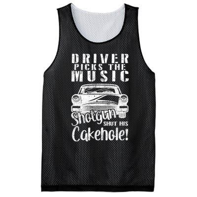 Supernatural Driver Picks Music Vintage Retro Mesh Reversible Basketball Jersey Tank