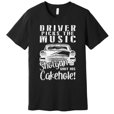 Supernatural Driver Picks Music Vintage Retro Premium T-Shirt