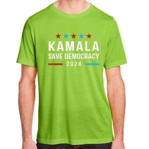 Save Democracy President Kamala Harris For President 2024 Gift Adult ChromaSoft Performance T-Shirt