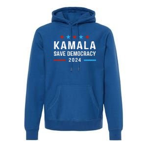 Save Democracy President Kamala Harris For President 2024 Gift Premium Hoodie