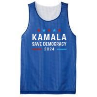 Save Democracy President Kamala Harris For President 2024 Gift Mesh Reversible Basketball Jersey Tank