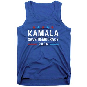 Save Democracy President Kamala Harris For President 2024 Gift Tank Top