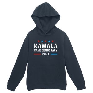 Save Democracy President Kamala Harris For President 2024 Gift Urban Pullover Hoodie