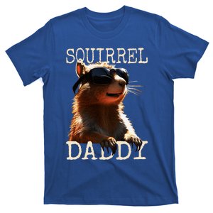 Squirrel Daddy Papa Dad FatherS Day Squirrel Father T-Shirt