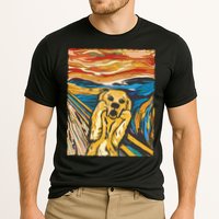 Scream Dog Painting Cooling Performance Crew T-Shirt