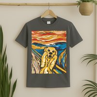 Scream Dog Painting T-Shirt