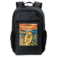 Scream Dog Painting Backpack