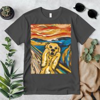 Scream Dog Painting Premium T-Shirt