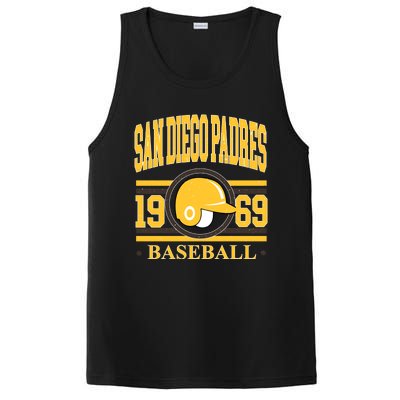 San Diego Padres Baseball Team Supporter PosiCharge Competitor Tank