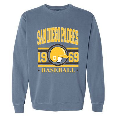 San Diego Padres Baseball Team Supporter Garment-Dyed Sweatshirt