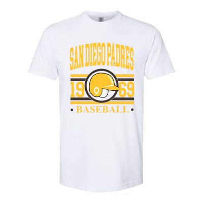 San Diego Padres Baseball Team Supporter Softstyle CVC T-Shirt