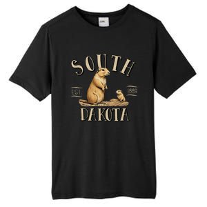 South Dakota Prairie Dogs Tall Fusion ChromaSoft Performance T-Shirt