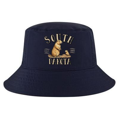 South Dakota Prairie Dogs Cool Comfort Performance Bucket Hat