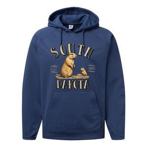 South Dakota Prairie Dogs Performance Fleece Hoodie