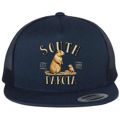 South Dakota Prairie Dogs Flat Bill Trucker Hat