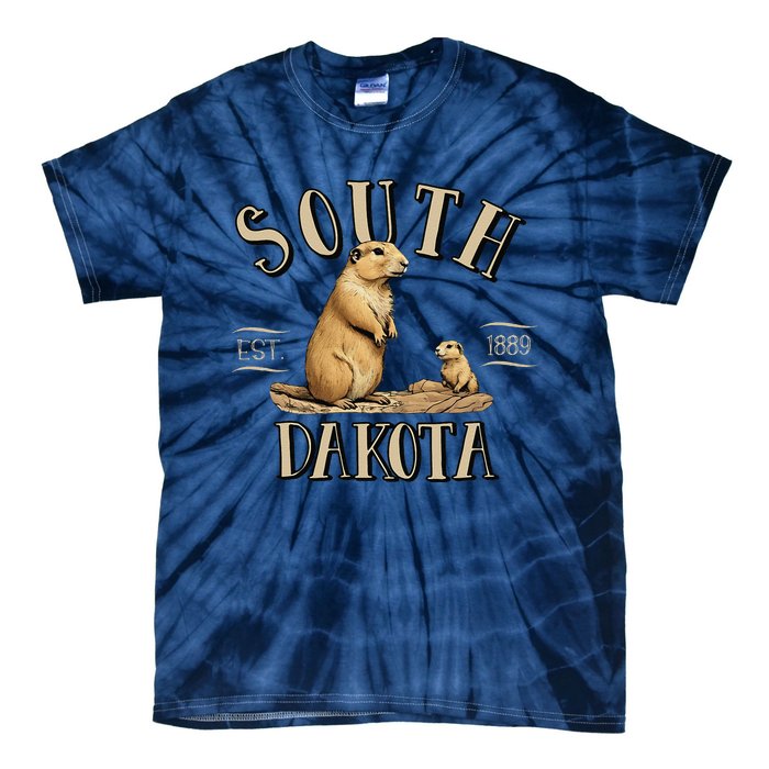 South Dakota Prairie Dogs Tie-Dye T-Shirt