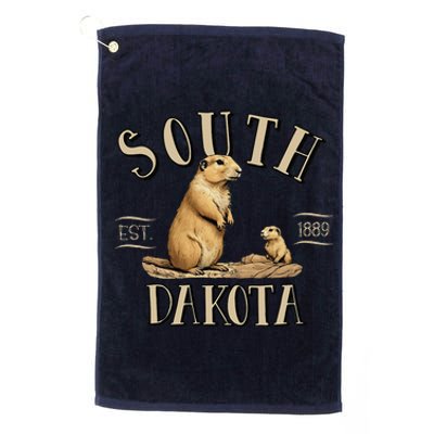 South Dakota Prairie Dogs Platinum Collection Golf Towel