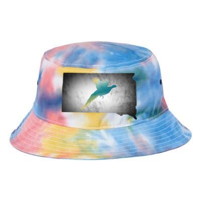 South Dakota Pheasant Hunting Hunter Gift Tie Dye Newport Bucket Hat