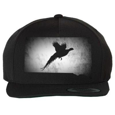 South Dakota Pheasant Hunting Hunter Gift Wool Snapback Cap