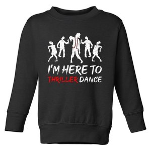 Spooky Dance Party Halloween Thriller Moves Toddler Sweatshirt