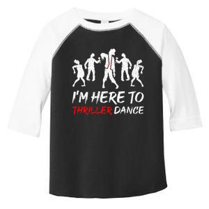 Spooky Dance Party Halloween Thriller Moves Toddler Fine Jersey T-Shirt