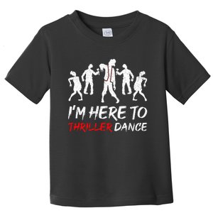 Spooky Dance Party Halloween Thriller Moves Toddler T-Shirt